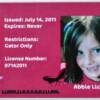 Abbie's Driver's License