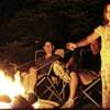 Roasting marshmallows ...